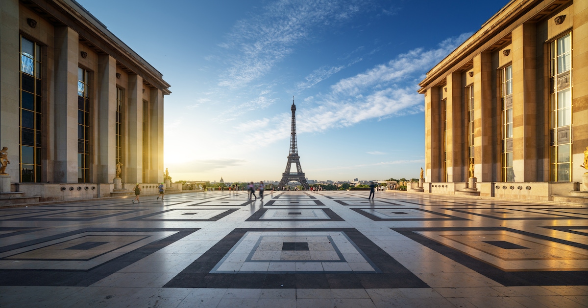 Watch the Sunset at Trocadéro