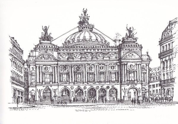 Architecture of Palais Garnier