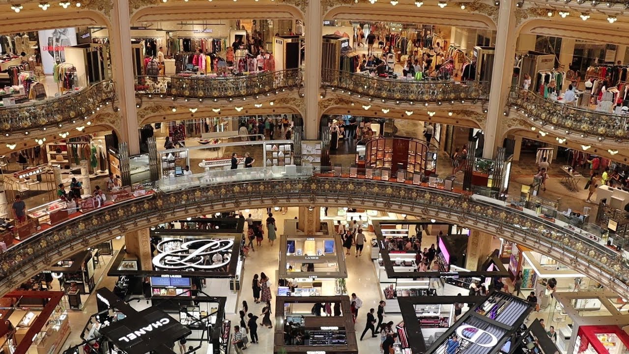 Galeries Lafayette in Paris